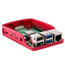 Raspberry Pi 4 case (Red/White)