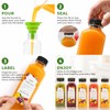 12oz Plastic Juice Bottles with Caps (24 Pack) – Reusable