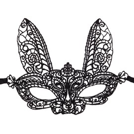 Bonnie Z. Leonardo Lace Mask Masquerade Mask for Women Rabbit