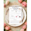 30PCS Boho Rainbow Baby Shower Games, Boho Predictions and Advice