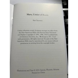 Mary, Untier of Knots Prayers from Autom (New)  by Bart Tesoriero! Shipping $1