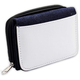 Wallet Denim Jean Purse Blank Dye Sublimation Heat Press Thermal Transfer Small Craft 12 x 10 cm