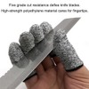 Blue, Finger Cots Cut Resistant Protection, 10 Pieces Reusable Finger