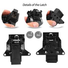 New 5304516818 Dishwasher Door Latch For Frigidaire Replaces 5304527418, 154722401, 154543901, 154758101, 4813935, AP6783743, EAP12585469, PD00044441, PS12585469 Door Switch Kit