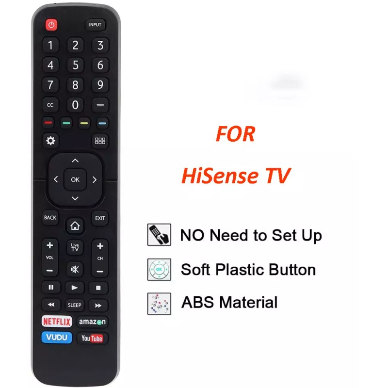 Hisense Replaced Remote Control For Hisense LCD TV ERF2F60G