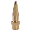 Fan Shaped Fountain Nozzle Copper Adjustable Uniform Water Spray Fan