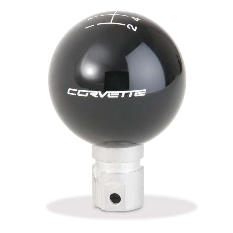 SR1 Performance C6 Corvette Script 6 Speed Shift Knob for