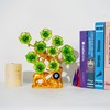 YU FENG Turkish Blue Evil Eye Gold Fortune Tree with