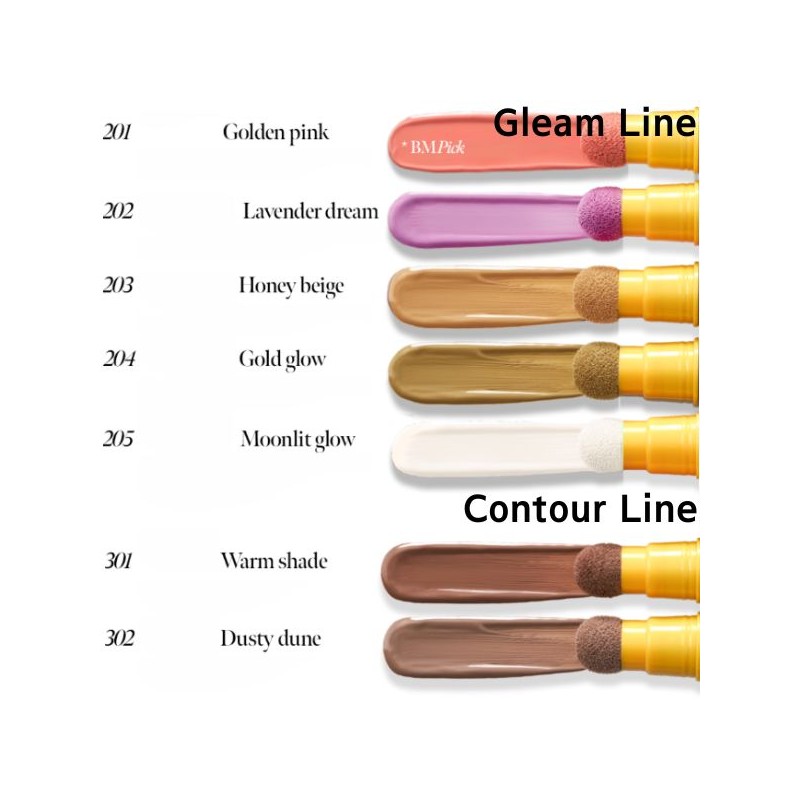 COSIERO Iconic Color Wand 7g, color:201 Golden pink