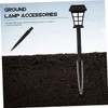 Mipcase Solar Light Ground Stakes Replacement Durable Outdoor Stakes for