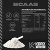 Aminoácidos BCAA Korx Nutrition en Polvo, 1 kg Natural y