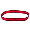 CanDo Fabric Loop Plus, 18" Long Single Loop, Red (Light)