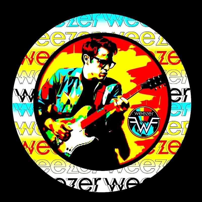 WEEZER ROCK BAND FIVE LARGE ROCK N’ ROLL KEYCHAINS