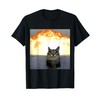 Vintage FUNNY Cat Explosion T-Shirt