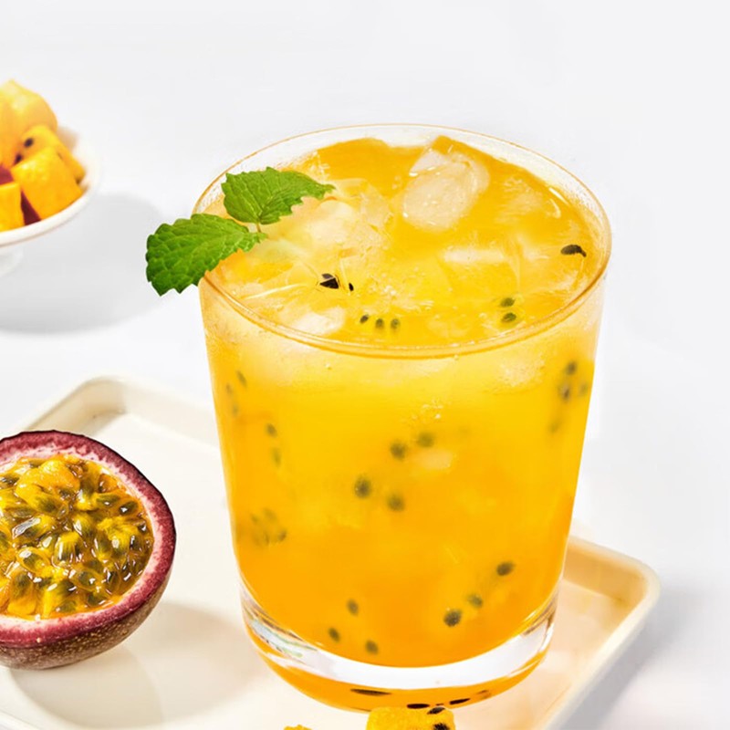 JTEDZI Freeze Dried Passion Fruit Cubes, Passion Fruit Tea for