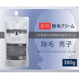 Sin Hair Removal Cream for Men and Men with Wooden Spatula Included, 13.4 oz (380 g)