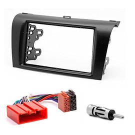 CARAV 11-081-15-6 2-DIN car head unit fascia facia installation dash kit for MAZDA (3) 2004-2008; Axela 2006-2008