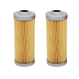 2 X M801101 Fuel Filter MIU804763 CH10479 for John Deere Tractors, UTVs & Mowers 375 655 670 755 756 850 855 1023E 1026R 1050 1050E 2025R 2026R 3375 4020 4200 4300 4400 XUV865 Gator Utility Vehicle