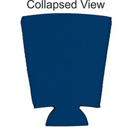 Abraham Drinkin' Pint Glass Coolie Royal Blue