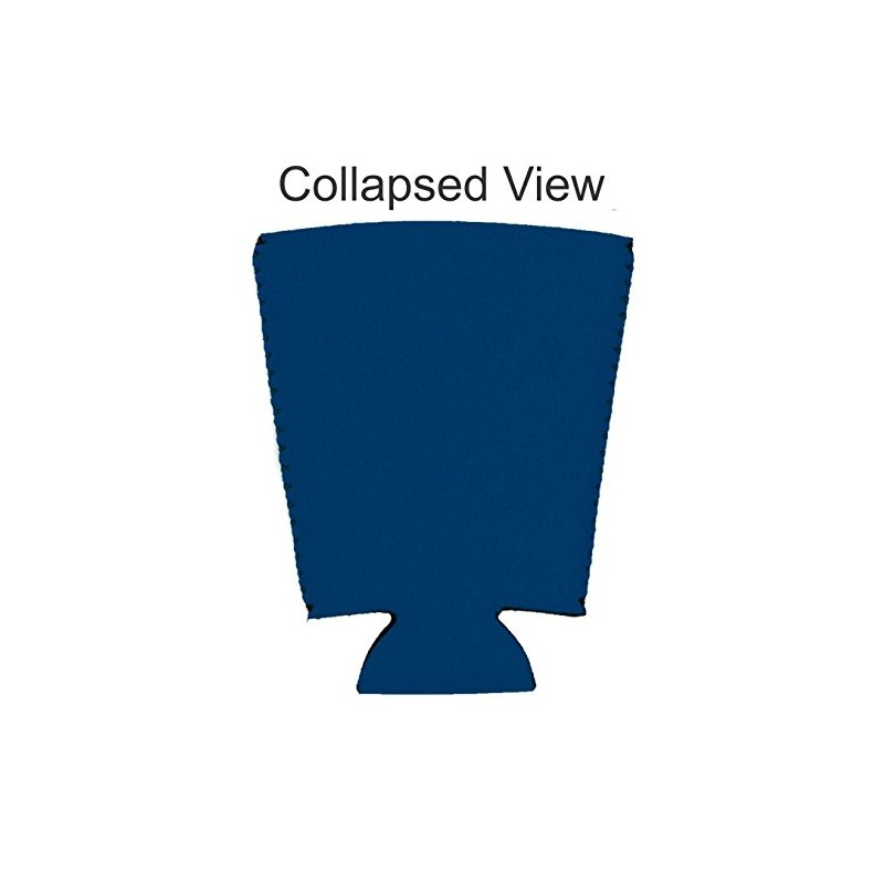 Abraham Drinkin' Pint Glass Coolie Royal Blue