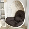 Thick Egg Chair Cushion Replacement, Thickened Hanging Basket Seat Pad,