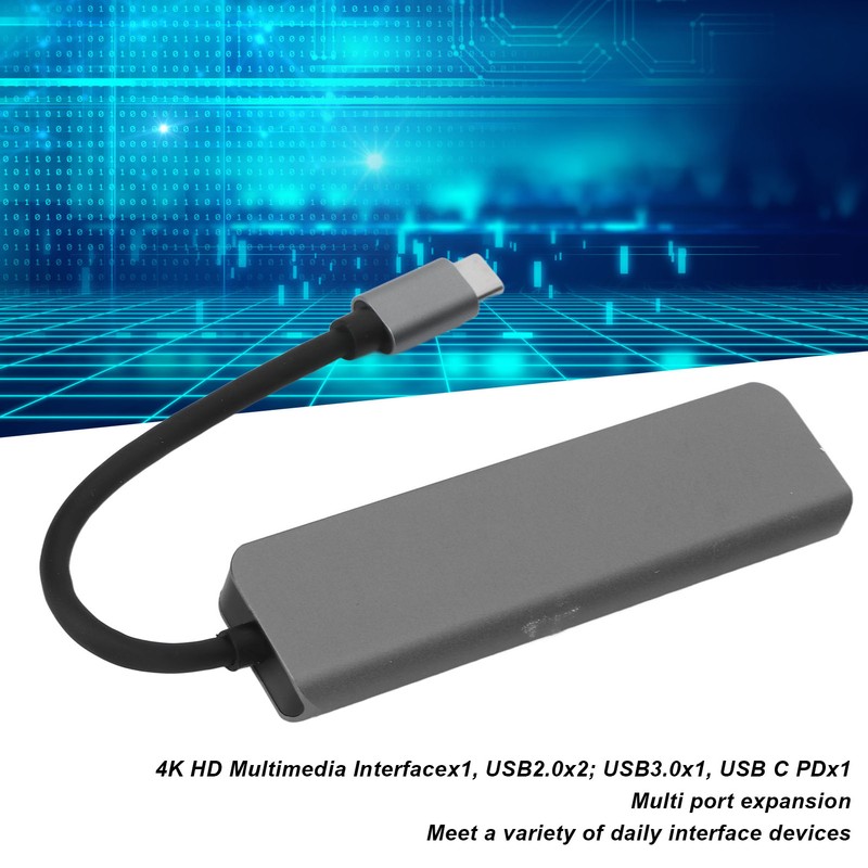 5 in 1 Type C Hub Type C to HD