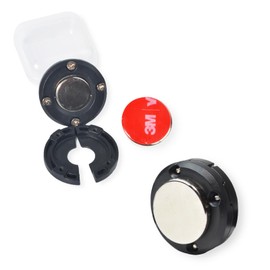 YNIBST Magnetic CB Radio Microphone Holder CB Mic Hanger,Magnet Mic Mount for Mobile Radio Speaker Microphone