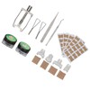 Ingrown Toenail Lifter Set Toenail Patch Sleeves Tweezers Stainless Steel