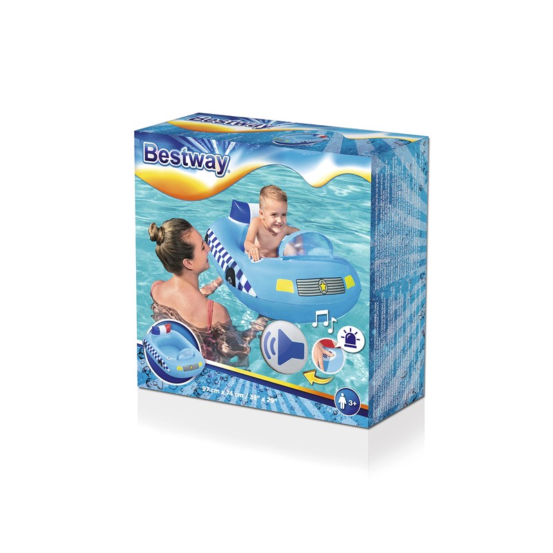 Bestway 34153 Inflatable swimming ring Pool, Multicoloured, M