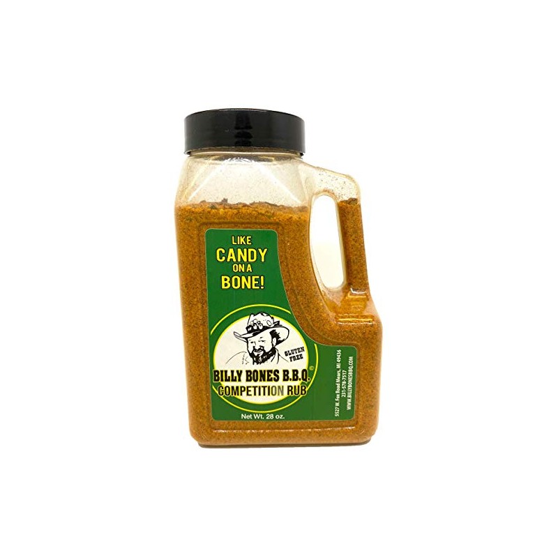 Billy Bones BBQ Award Winning Dry Rub, Competition Recipe