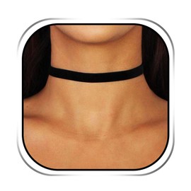 JAKAWIN Black Choker Necklace Gothic Velvet Necklaces for Women