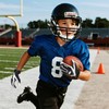 NOVAXUS Youth Football Receiver Gloves,Sticky Silicone Kids Football Goves,Great Gift