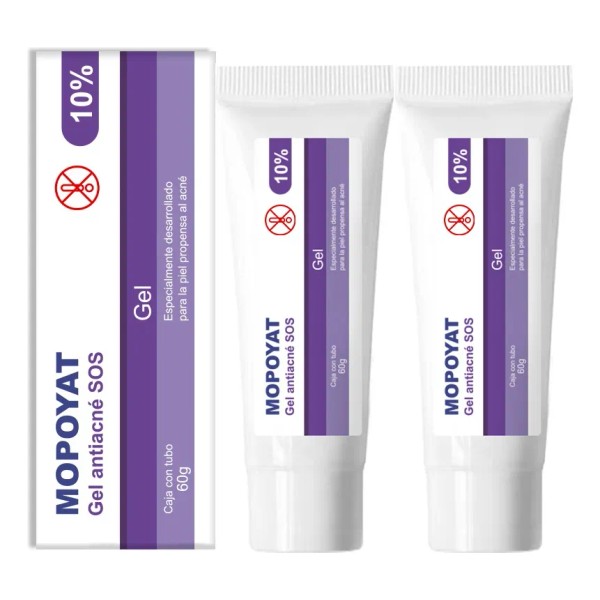 Mopoyat Gel Gel Aplicable A A 10% Elimina Acné Puntos