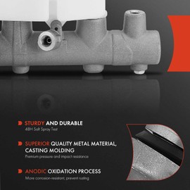 A-Premium Brake Master Cylinder with Reservoir and Cap Compatible with Toyota Vehicles - RAV4 1997 1998 1999 2000, with 4-Wheel ABS, Manual Transmission - Replace# 4720142101, 4720142100