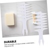 Baluue 2pcs Hairdressing Hair Comb Stylish Retro Comb for Wet