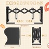 TICARVE Book Stand, Book Stand, Divider, Extendable, 3.9 - 18.9