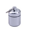 Mini Pastillero Portátil De Aluminio Llavero De Bolsillo