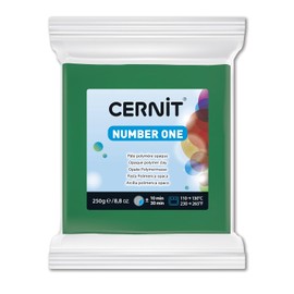 CERNIT 1-Piece Clay CERNIT N1 250 G GREEN, GREEN