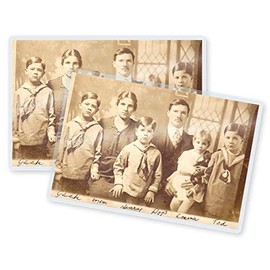 TruLam 10 Mil Laminating Pouches with Square Corners | Video Card Large Size | 4-1/4 in. x 6-1/4 in. | Glossy Finish | Premium Adhesive for High-Clarity | 2 Carriers Included | 100 Pack