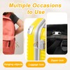 10pcs Zipper Clip Theft Deterrent, Dual Opening S Shaped Quick