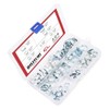 Hilitchi 70-Pcs Zinc Plated Double Ear O Clips Hose Tube