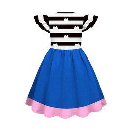 Girl Kids Rainbow Tutu Dress Toddlers Birthday Outfits Set for 4-8 Years