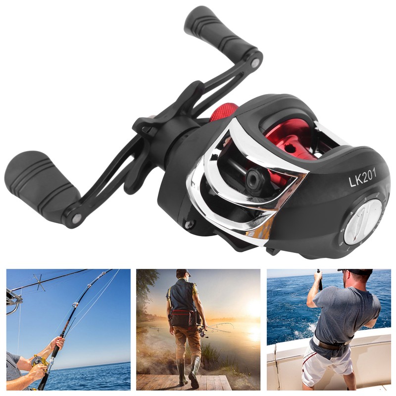 Fishing Line Wheel Reel All Metal Spool 17+1 Bearing Right
