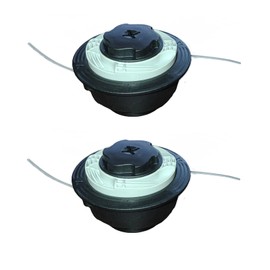 Zqqalitize 2PACK C6-2 Trimmer Head 4006 710 2126 (M8*1.25 rigiht) for Stihl Autocut C6-2 FS38 FS40 FS45 FS46 FS50 FSE60 FSE71 FSE81 FSA60R FSA86R Brush Cutter Weed Eater Head Parts