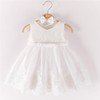 Vestido de bautizo para niñas, vestido formal para fiesta de
