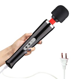 VZVJTR Electric Body Massage Gun – Therapeutic Massager for Full Body for Shoulders, Neck, Back, Legs and Feet (Black)
