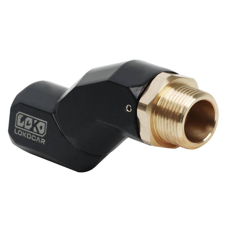 LokoCar 1"NPT Multi Plane 360 Rotating Fuel Pump Tank Hose