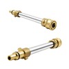 DERASL Universal 1/4'' Quick Connect Pressure Washer Adapter - Compatible