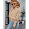 ZAFUL Womens Fall Cable Knit Chunky Cardigan Sweaters Casual Long