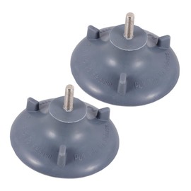 OATIPHO 2pcs Non Slip Toilet Chair Foot Pads with Rubber Suction Cups Slip Bathroom Chair Leg Covers for Enhanced Safety Various Floor Types